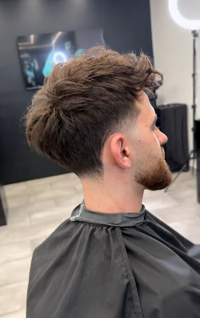 Nachher: frischer Fade und sauber geformter Bart